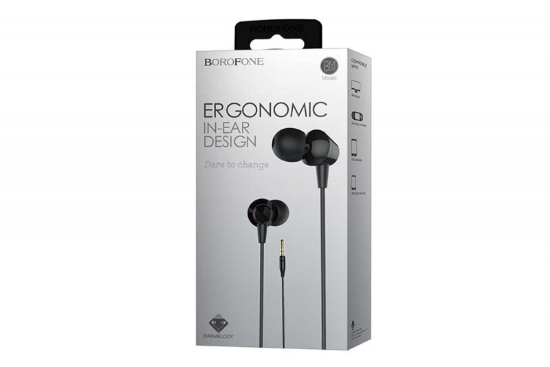 Гарнитура BOROFONE BM20 DasMelody, Jack 3.5mm, 1.2 м