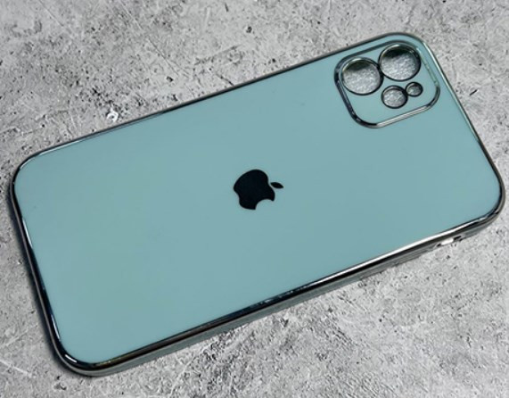 Накладка для XIAOMI POCO X3,  с логотипом, мятный