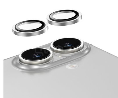 Защитные линзы для камеры Apl IPh 16, IPh 16 Plus, серебро