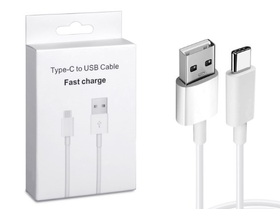 USB кабель для TYPE-C Orig, белый (1М)
