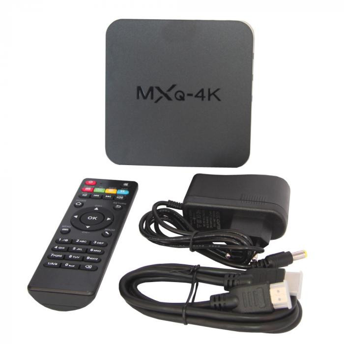 Цифровой TV-тюнер Smart TV Box Андроид 4K MXQ PRO