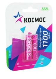 Аккумулятор Космос AAA 1100MAh 2BL