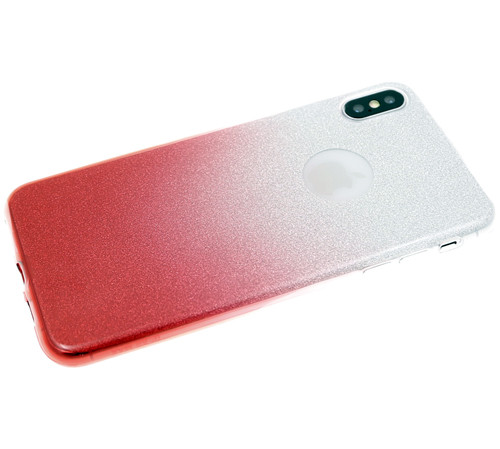 Силикон для HUAWEI P Smart Z/Y9 Prime (2019)/Honor 9X, блестки с переливом, красный