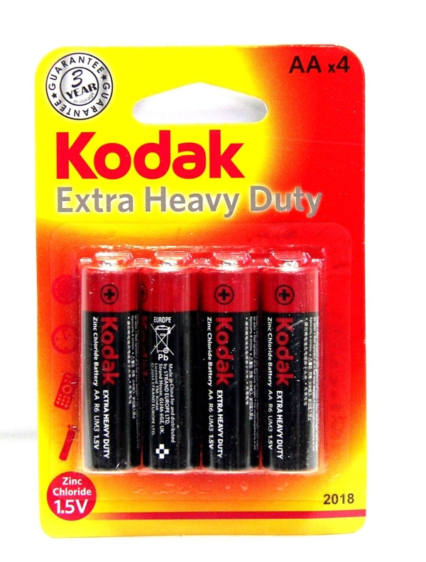 Батарейка Kodak R06 BL4 /80/01450 ЦЕНА ЗА НАБОР! НЕ ВСКРЫВАТЬ!