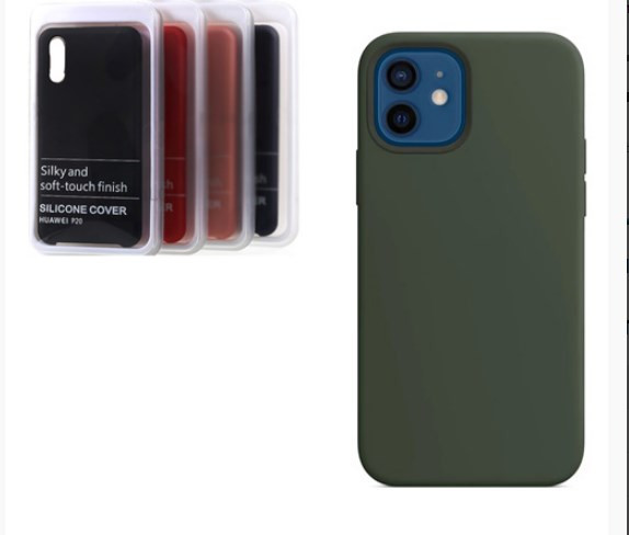 Накладка для Realme C21Y/C25Y SILICONE COVER Soft-touch, без логотипа, хаки