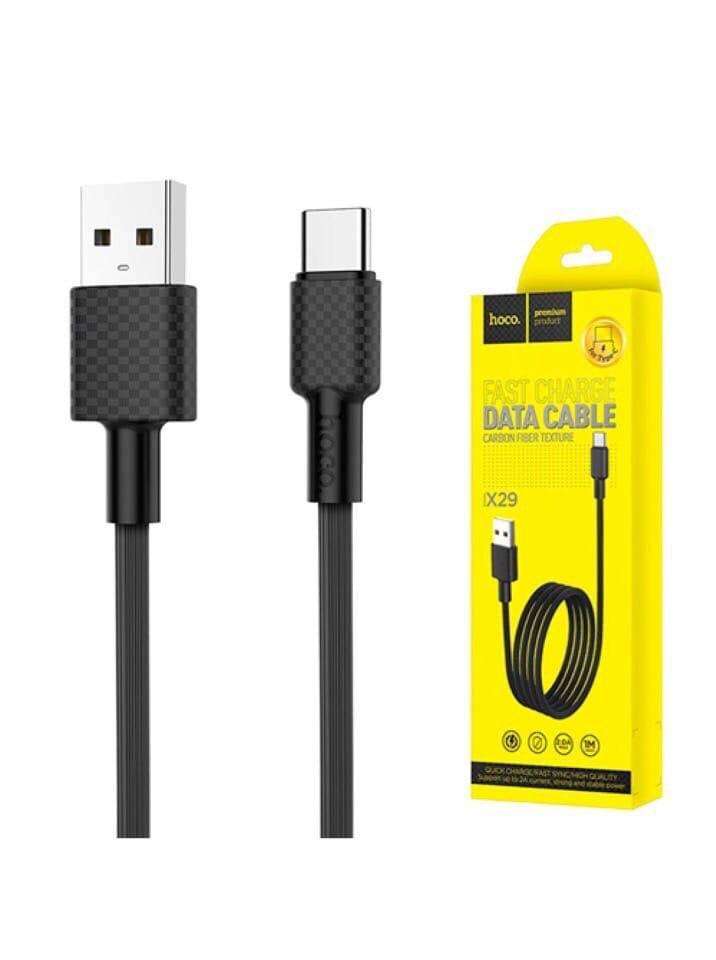 USB кабель для TYPE-C HOCO X29, Superior style, 3A, 1 м