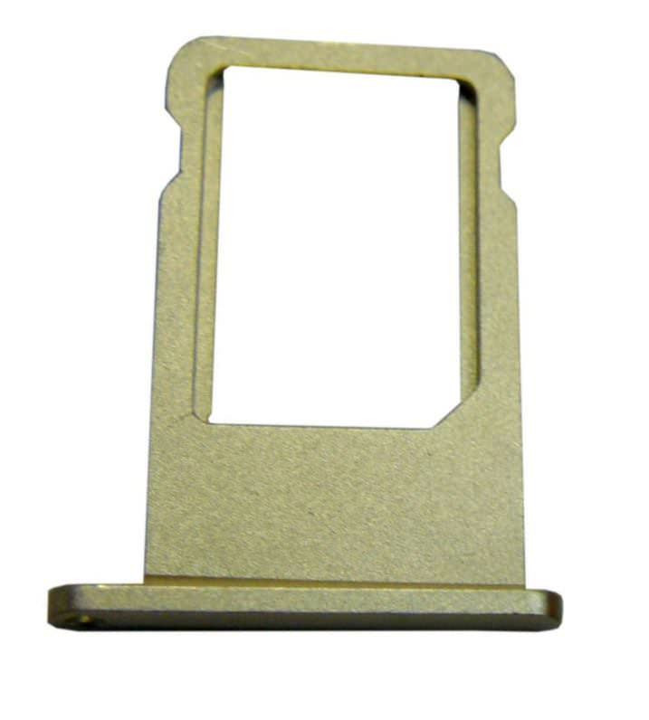 Контейнер SIM для ApL iph 6 Plus (золото)