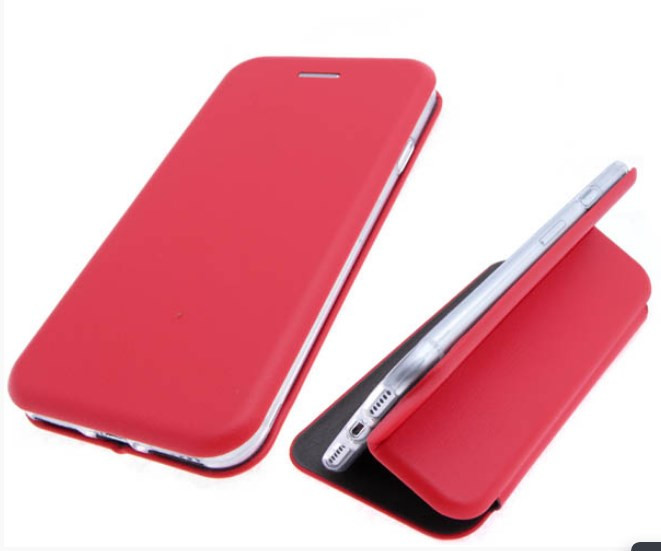 Чехол-книга для XIAOMI Redmi GO, Fashion Case, с магнитом, красный