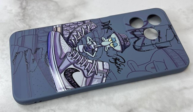 Накладка для XIAOMI Redmi 13C POCO C65, Сквидвард