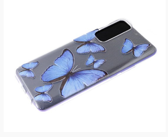 Силикон для SAMSUNG A12, Бабочки
