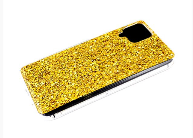 Накладка для SAMSUNG A12 SM-A125, с паетками в ассортименте