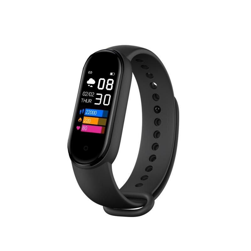 Фитнес браслет M5 pro Bluetooth 4.0 ИЗМЕРЯЕТ ДАВЛЕНИЕ