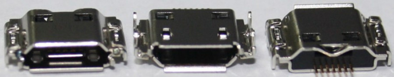 Разъем заряда для Samsung S8300/S5620/S3370/S6700/S7350/B3210/B5310/i5700/i7500/i9000 7 pin Оригинал