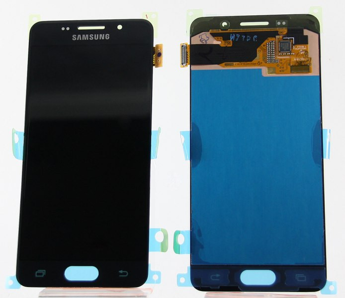 Дисплей для Samsung A310F (A3 2016) в сборе с сенсором (черный) Оригинал