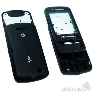 Корпус для SonyEricsson W100 (черный)