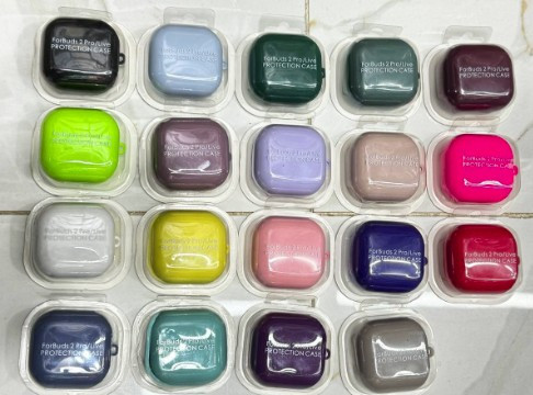 Чехол Airpods, Silicon Case с карабином, с бархатом, бордовый