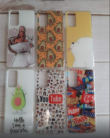 Силикон для HUAWEI Honor 10X Lite, P SMART 2021, картинки в ассортименте 1