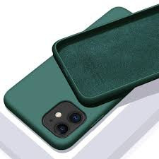 Накладка для Apl IPh 11, SILICONE COVER Soft-touch, изумруд