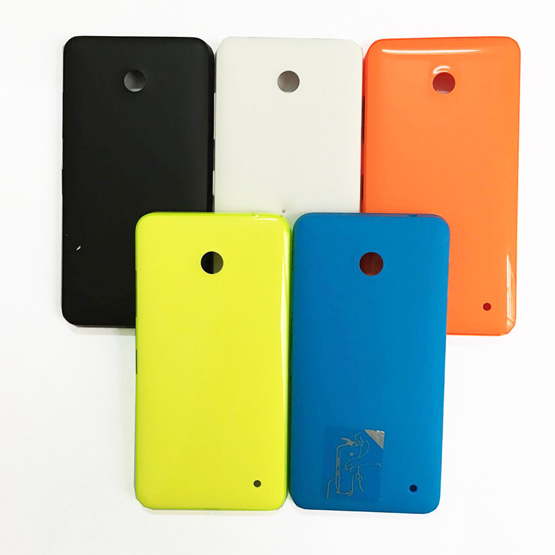 Крышка АКБ для Nokia lumia 630 (желтая) Оригинал