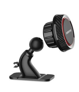 Автодержатель BOROFONE BH13. Journey, магнитный, черный+красный