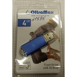 Флеш-накопитель 4Gb OltraMax Drive 30, USB 2.0, синий