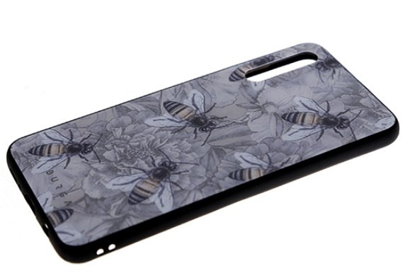 Накладка для Samsung A515F A51, Стекло, пчелы
