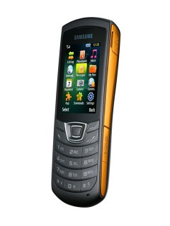 Корпус для Samsung C3200 (черный/оранжевый)