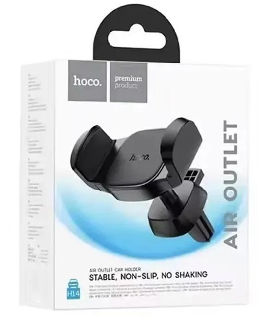 Автодержатель HOCO H14 Pursue pull clip, зажимной, на воздуховод