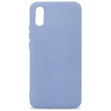 Накладка для Apl IPh 11, SILICONE COVER Soft-touch, закрытый по периметру, лазурно серый
