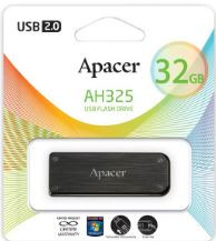Флеш-накопитель 32Gb Apacer AH325, черный