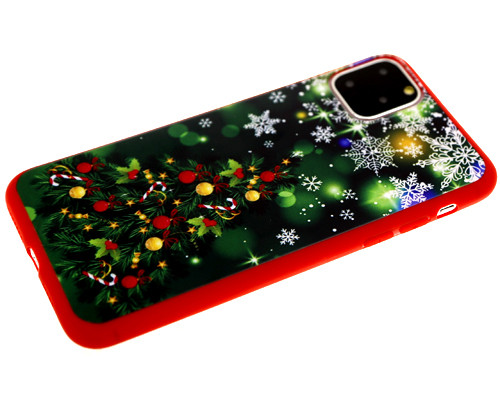 Силикон для SAMSUNG A10S A107FD, Новый Год, Елочка