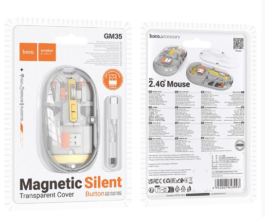Мышь беспроводная HOCO GM35  General, Bluetooth