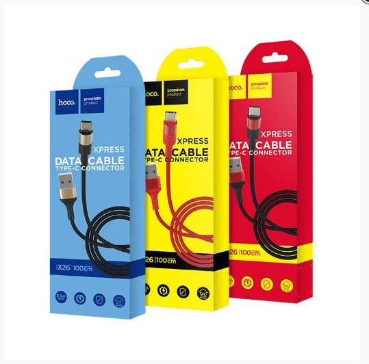 USB кабель для TYPE-C HOCO X26 Xpress, 2А, 1 м