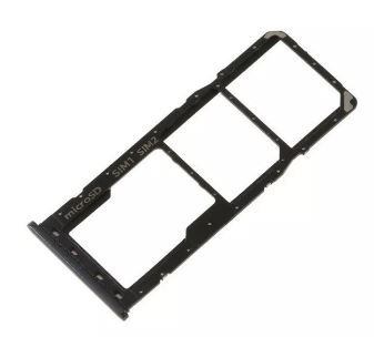 Контейнер SIM для Samsung A32 A325F черный