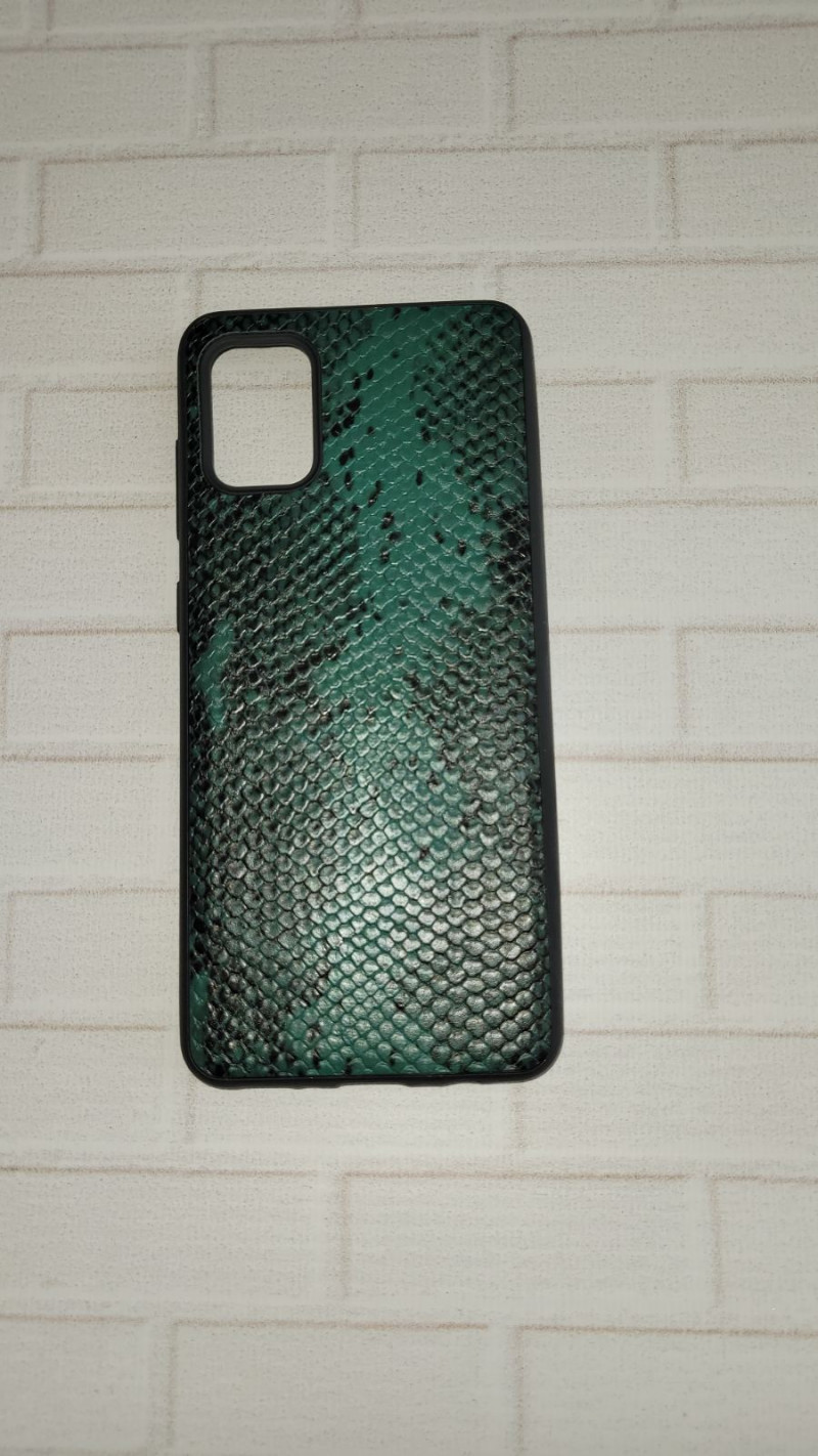 Накладка для XIAOMI Redmi Note 8T, Змея, зеленая