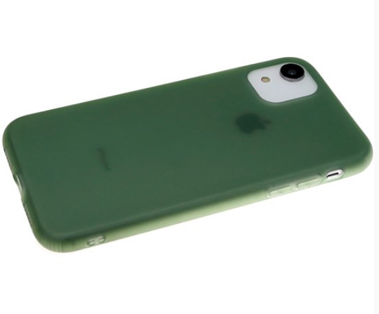 Силикон для Samsung A515F A51, прозрачный, зеленый