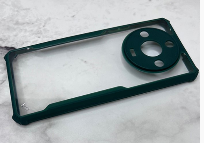 Накладка для HUAWEI Honor X7B, противоударный, прозрачный, зеленый