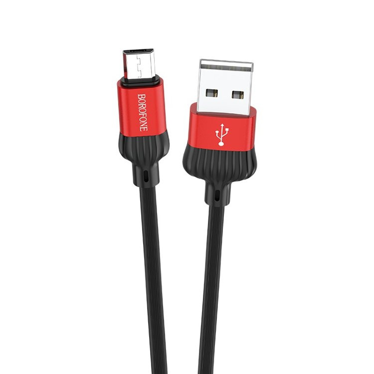 USB кабель для Micro BOROFONE BX28 Dignity, 2.4А, 1 м