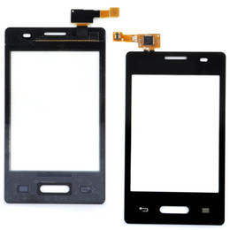 Сенсор дисплея для LG E435 (L3) (черный)