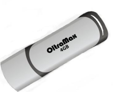 Флеш-накопитель 4Gb OltraMax Drive 20, белый