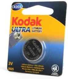 Батарейка Kodak CR2032 BL1 3V /12/06258