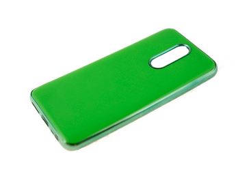 Накладка для XIAOMI Redmi Note 8T, глянцевая без логотипа, зеленый