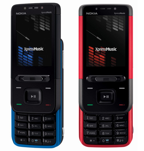 Корпус для Nokia 5610 без средней части (синий/черный)