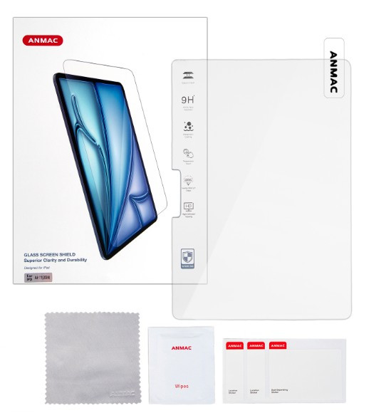 Защитное стекло для ApL ipd Air 11 2024/ IPD Air 11 2025 0.3mm 2.5 0.3mm 2.5D Anmac