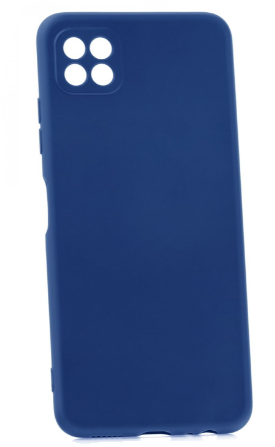 Накладка для SAMSUNG A22S 5G, Silicone Case, синий