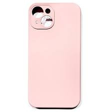 Накладка для Apl IPh 11, SILICONE COVER Soft-touch с защитой камеры, пудра