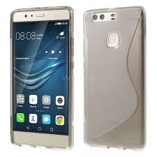 Силикон для HUAWEI P9 Lite, j-case, 0,5 mm, чёрный, в пластиковой упаковке