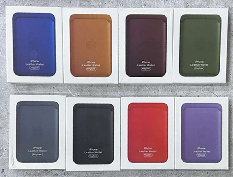 Визитница Leaher Case, Magsafe, красный