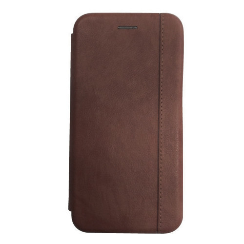 Чехол-книга для SAMSUNG A520 (A5 2017), Fashion Case, с магнитом, темно-коричневый