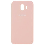 Силикон для SAMSUNG J415F (J4 Plus 2018), Silicone case, розовый